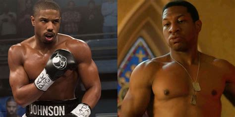 Creed 3 Set Of Photos Featuring Ripped Jonathan Majors And Michael B