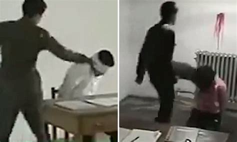 Shocking Footage Shows North Korean Agent Beating A Woman Daily Mail