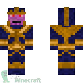 And of course, as without the main villain? Minecraft Skin Minecraft : Thanos - Les Gardiens de la Galaxie