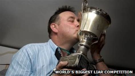 Man Wins Worlds Biggest Liar Competition In Cumbria Bbc News