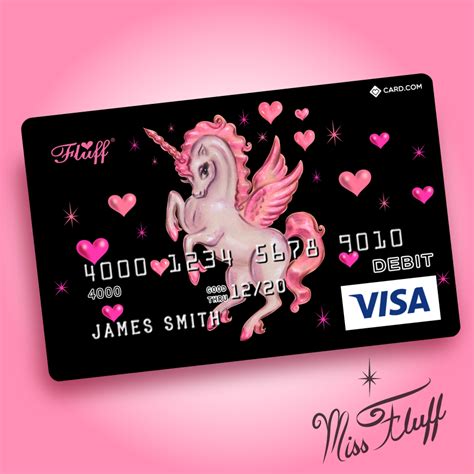 The debit card design template embedded above is fully editable and follows a general bank card size of 14 inches by 9.3 inches. "Fluff" card designs gallery | Debit card design cute ...