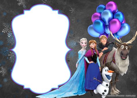 Free Printable Disney Frozen Invitation Templates Download Hundreds