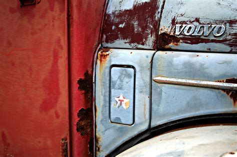 Rusty Volvo Truck Close Up Very Charming And Rusty Old V Flickr