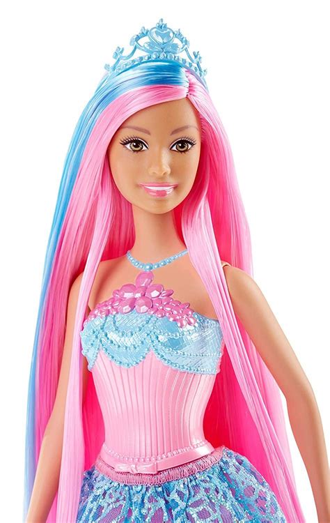 Koop Barbie Dreamtopia 4 Kingdoms Hair Spell Princess Pink Haired Dkb61 Pink Barbie