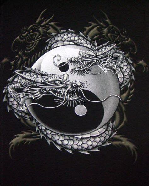 yin yang dragon symbolism and origins yin yang art yin yang tattoos dragon tattoo art