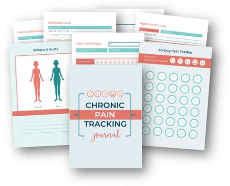 Chronic Pain Tracking Journal Cool Bean Living