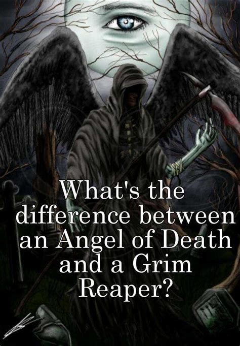 Whats The Difference Between An Angel Of Death And A Grim Reaper