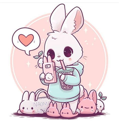 Cute Bunny In 2021 Cute Animal Drawings Kawaii Cute Bunny Cartoon