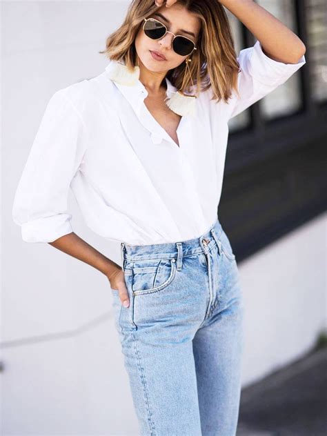 I Wear White Tops More Than Anything Else In My Closet—here Are My 30 Favorites White Shirt