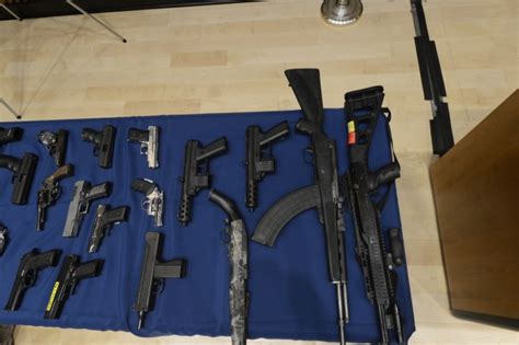 Nypd Announces 250 Illegal Firearms Seized 19 Arrested In Gun Ring That Stretched Into South