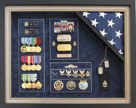 Military And Retirement Shadowboxes Military Awards Military
