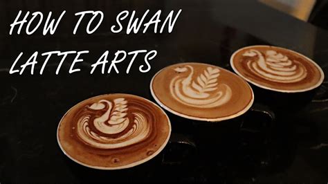 🇦🇺 Swan Latte Art How To Make 3 Variations Latte Art Tutorials