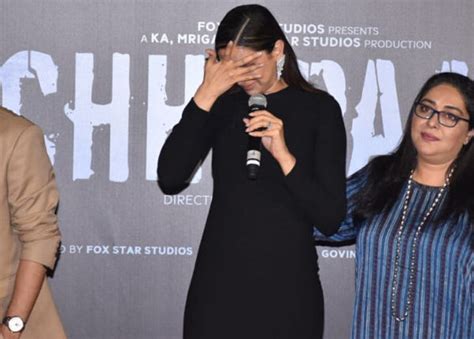Deepika Padukone Breaks Into Tears At Chhapaaks Trailer Launch