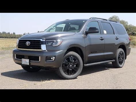 Also new for the 2018, the sequoia trd sport joins the line with a greater focus on. 2018/19 Toyota Sequoia TRD Sport Review - YouTube