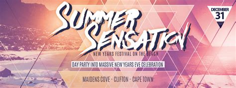 Summer Sensations Nye In Cape Town