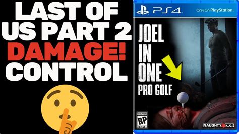 Reminder that this is not the final look of the trailer. Naughty Dog LOSES DMCA Strikes & Full DAMAGE Control On ...