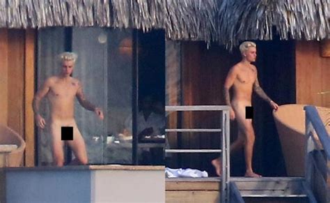 Galería Justin Bieber es paparazzeado completamente desnudo en sus vacaciones en Bora Bora