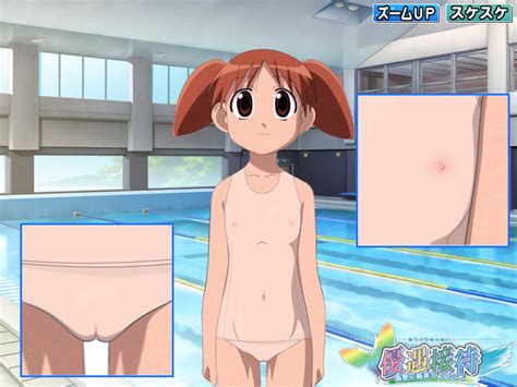 Mihama Chiyo Azumanga Daiou Nude Filter Third Party Edit 1girl
