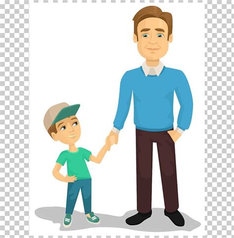 Father Drawing Son Png Clipart Boy Cartoon Child Communication