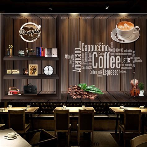 Indi Coffee Cafe Wall Design