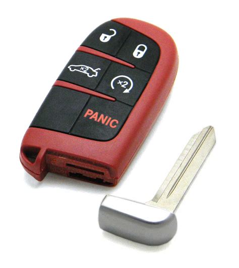First, the only way to start my car is if i push the start button i have changed out the battery in the key fob and that didn't change anything. 2015-2018 Dodge Charger Hellcat SRT 5-Button Smart Key Fob Remote Start Hellcat Logo (M3N ...