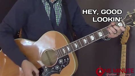 Hey Good Lookin By Hank Williams Guitar Lesson Youtube