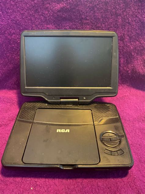 Rca 9 Inch Rechargeable Portable Dvd Player With Charger Drc98090 Works
