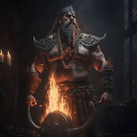 Svarog Is A Slavic God Of Fire And Blacksmithing Who Was Once