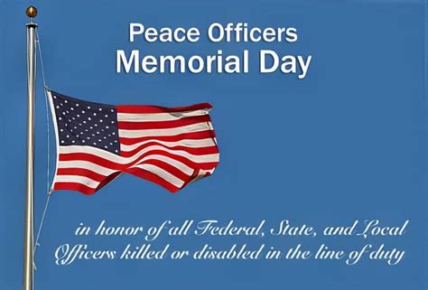 Peace Officers Memorial Day ⋆ Hot Springs Village Gazette