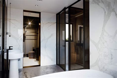 Alvorada Villa Dubai Uae On Behance Bathroom Design Narrow Bathroom