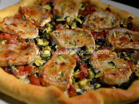 Recettes de Tarte aux Courgettes de L Eau à la Bouche