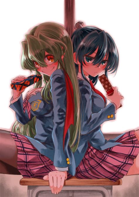 Shiragami Youko And Aizawa Nagisa Jitsu Wa Watashi Wa Drawn By Masuda