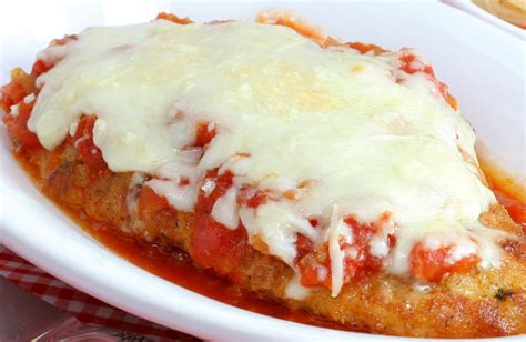 If they are smaller or larger, you will have to adjust the baking time accordingly. Baked Chicken Parmesan Recipe | SparkRecipes