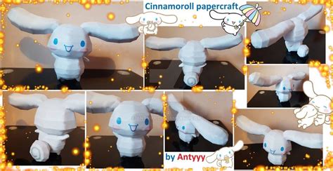 Cinnamoroll Sanrio Built Papercraft By Antyyy On Deviantart Paper