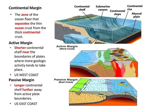 Ocean Floor Topography And Features