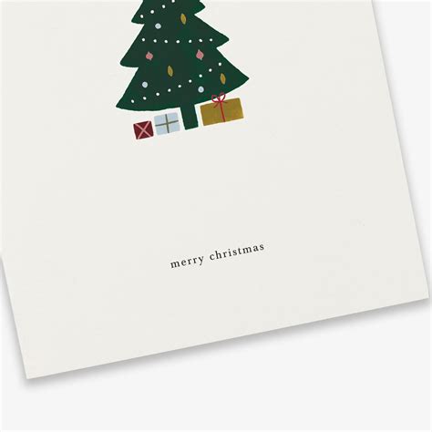 Greeting Card Christmas Tree Kartotek Copenhagen