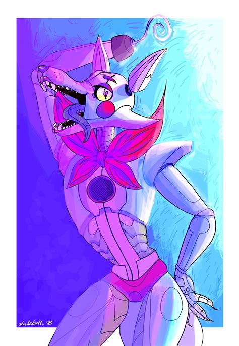Pin By Max Wolfe On Funtime Foxy Fnaf Art Fnaf Characters Funtime Foxy