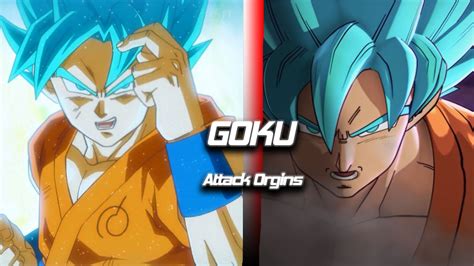 Attack Origins Super Saiyan Blue Goku Dragon Ball Xenoverse 2 Youtube