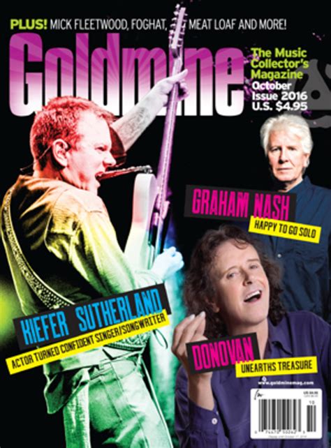October 2016 Issue Of Goldmine On Newsstands Now Goldmine Magazine