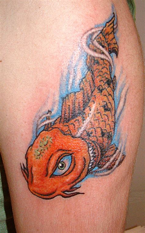 Cool koi fish tattoo - Tattoos Book - 65.000 Tattoos Designs