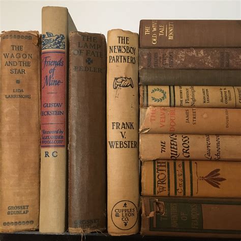 Antique Lot Of Old Vintage Books Novels Stories Literature Etsy