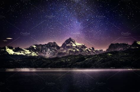 Night In Patagonia Featuring Antrisolja Photo And Digital Sky