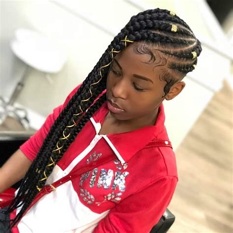 Black Girl Hairstyles With Weave Braids Kids