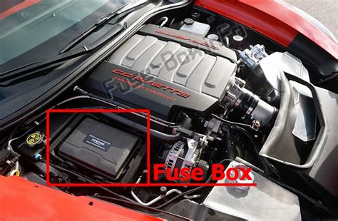 Fuse Box Diagram Chevrolet Corvette C7 2014 2019