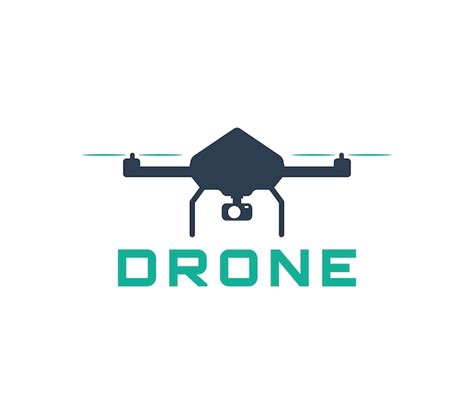 Premium Vector Drone Logo Design Template
