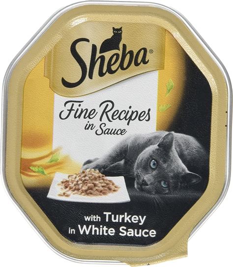 Sheba Fine Flakes Wet Cat Food For Adult Cats With Turkey In Sauce
