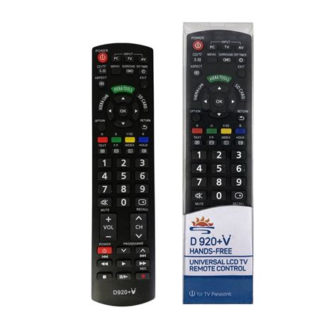 Buy Universal Panasonic Viera Tvledlcd Tv Replacement Remote Control