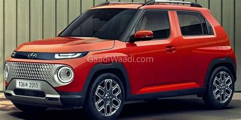 Hyundai Mini Suv Spotted Testing For The First Time In India
