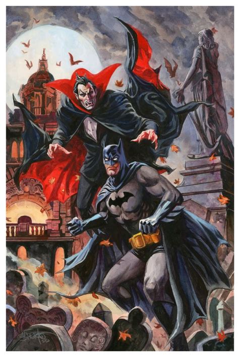 Batman Vs Dracula 2020 Comic Art Batman Comic Art Batman Art
