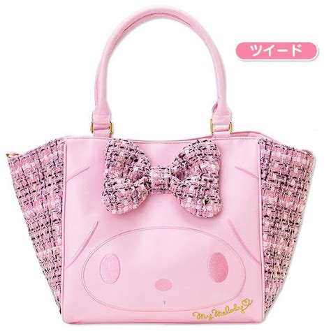 My Melody Handbag Tote Bag Tweed SANRIO JAPAN | Tote bag, Hello kitty